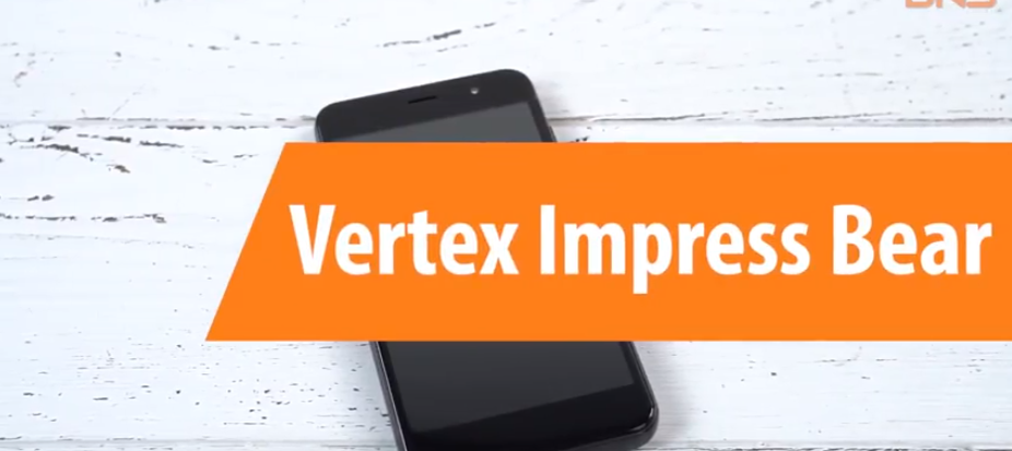 Smartphone VERTEX Impress Bear - avantages et inconvénients